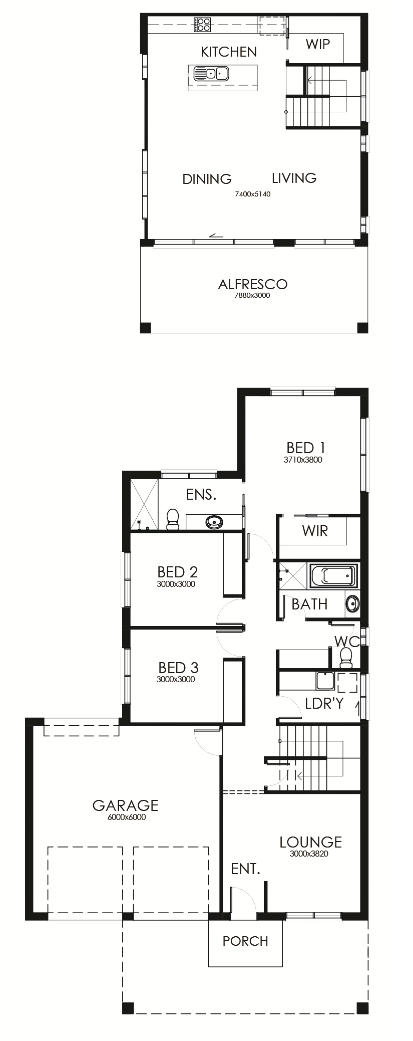 Penna 234 floor plan