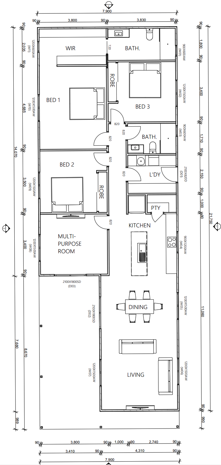 Kit Home 12 Plan-II